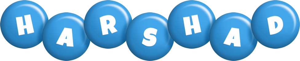 Harshad candy-blue logo