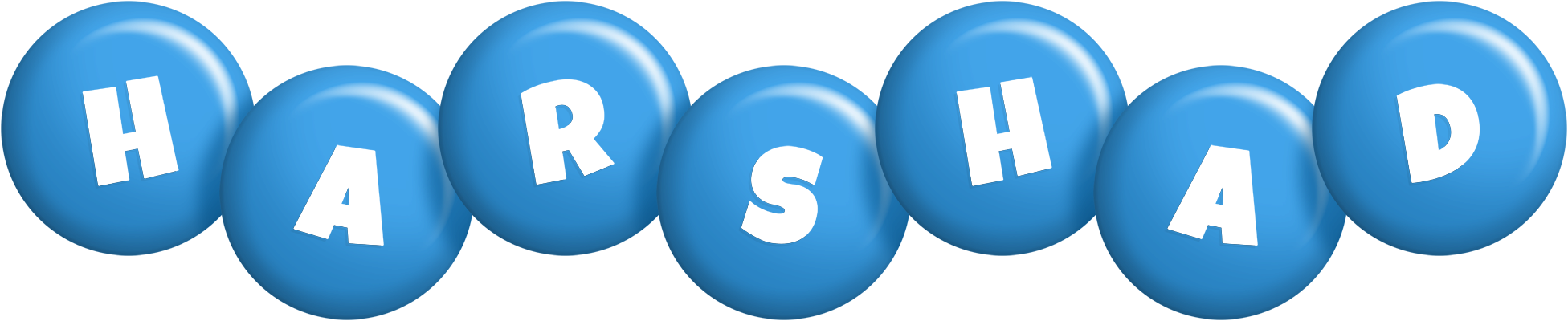 Harshad candy-blue logo