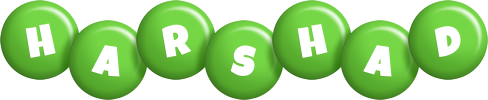 Harshad candy-green logo