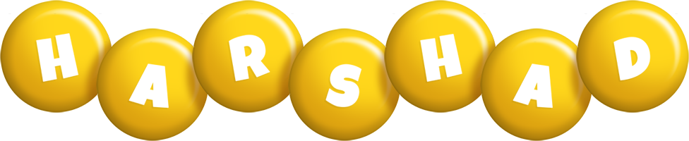 Harshad candy-yellow logo