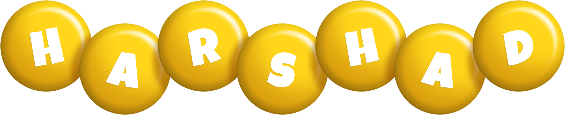 Harshad candy-yellow logo