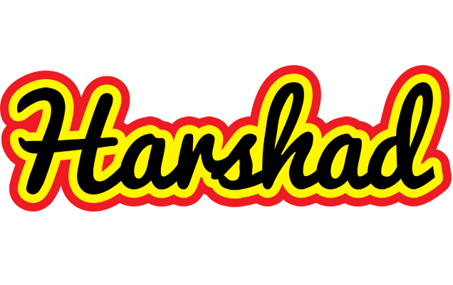 Harshad flaming logo