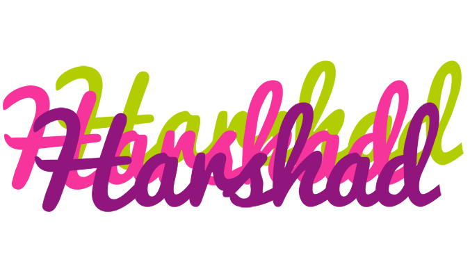 Harshad flowers logo