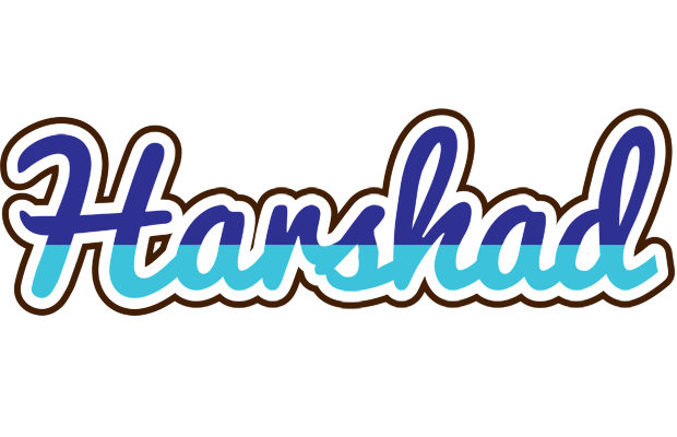 Harshad raining logo