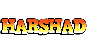 Harshad sunset logo