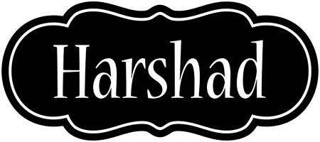 Harshad welcome logo
