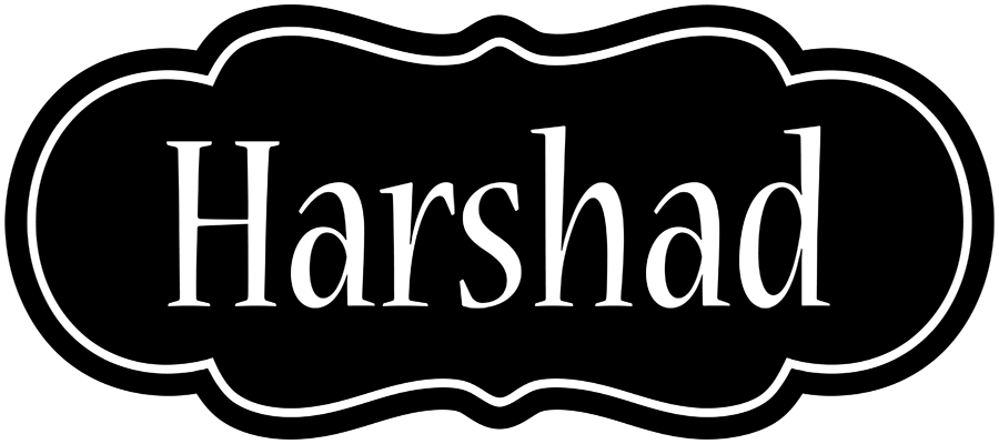 Harshad welcome logo