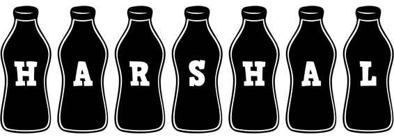 Harshal bottle logo
