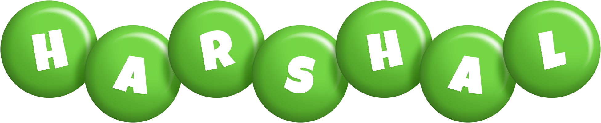 Harshal candy-green logo