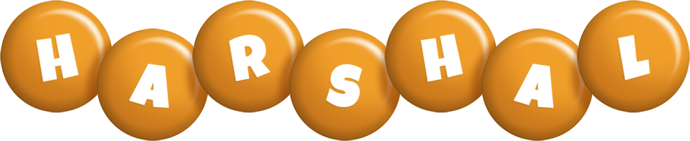 Harshal candy-orange logo