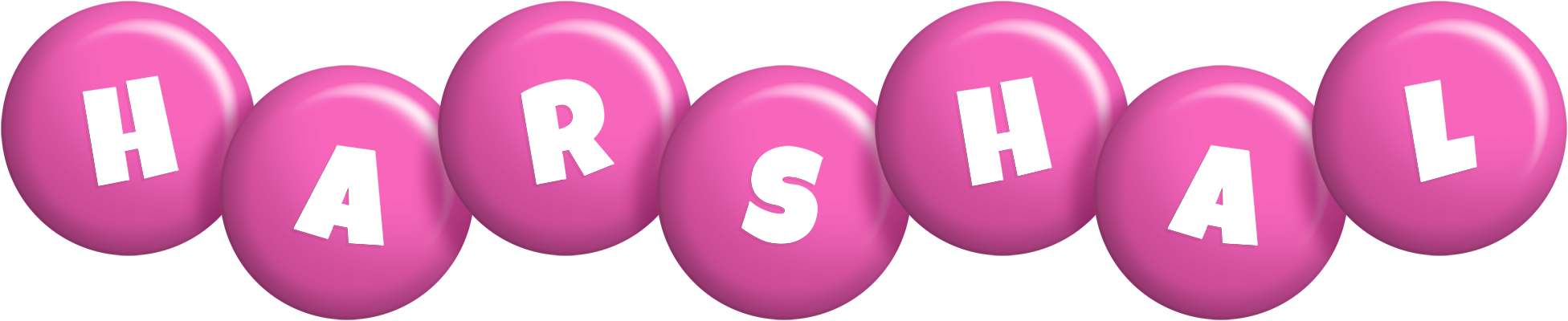 Harshal candy-pink logo