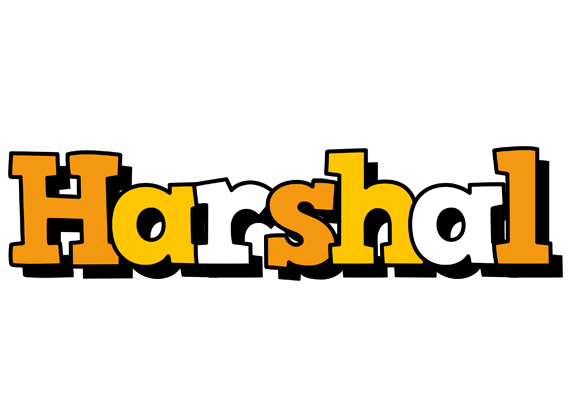Harshal cartoon logo