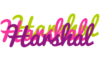 Harshal flowers logo
