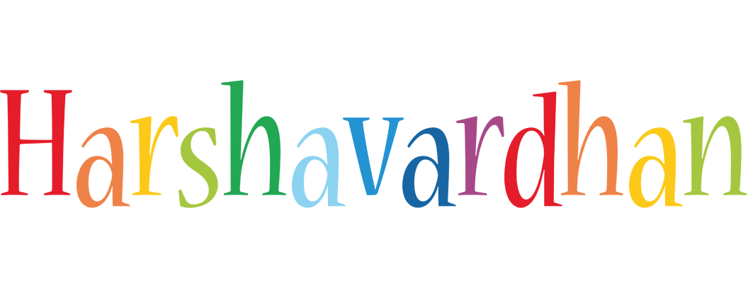 Harshavardhan birthday logo