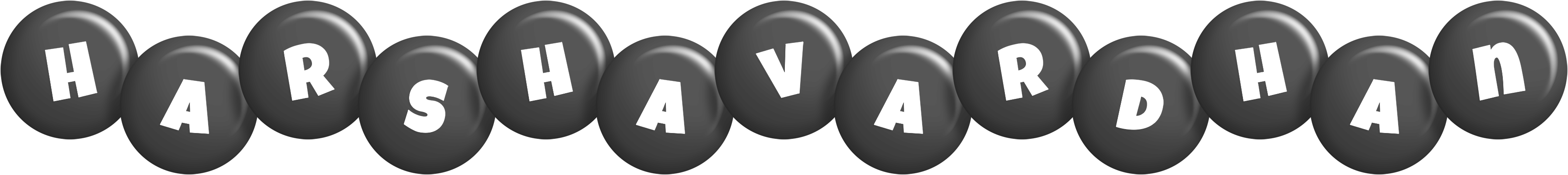 Harshavardhan candy-black logo