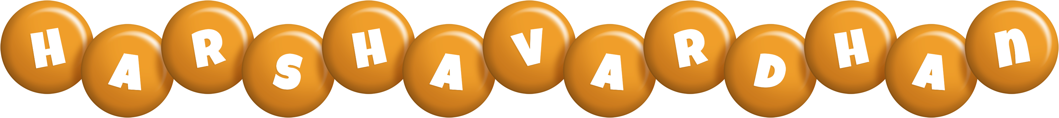 Harshavardhan candy-orange logo