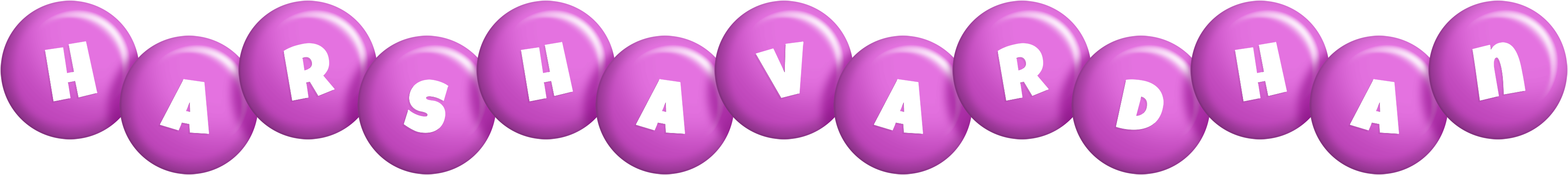 Harshavardhan candy-purple logo