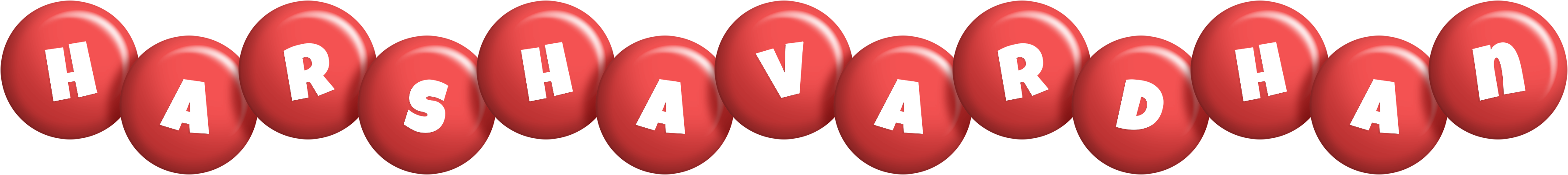Harshavardhan candy-red logo