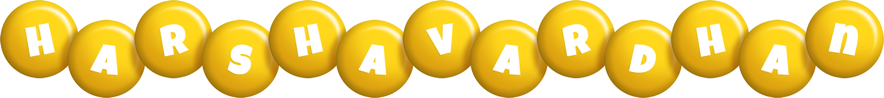 Harshavardhan candy-yellow logo