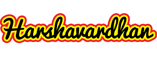 Harshavardhan flaming logo