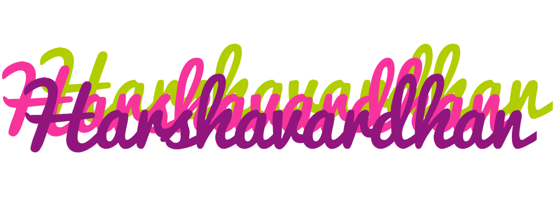 Harshavardhan flowers logo