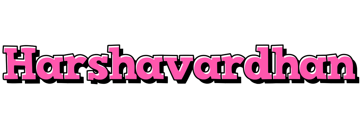 Harshavardhan girlish logo