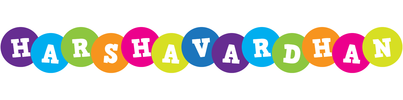 Harshavardhan happy logo