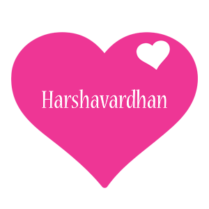 Harshavardhan love-heart logo