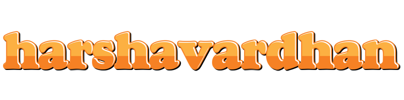 Harshavardhan orange logo