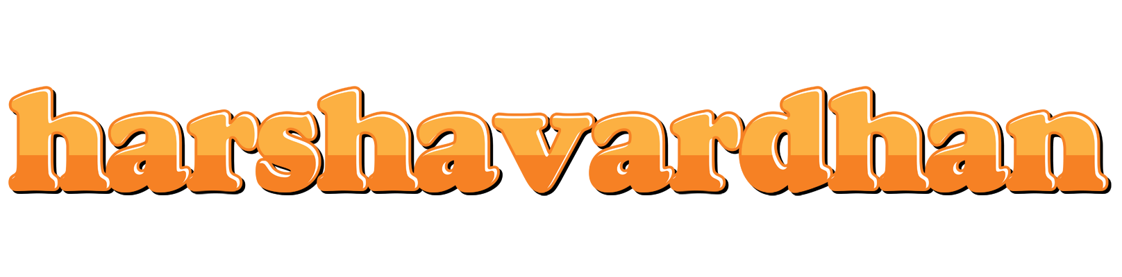 Harshavardhan orange logo