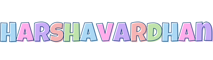 Harshavardhan pastel logo