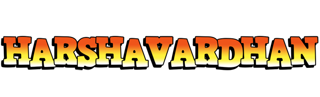 Harshavardhan sunset logo