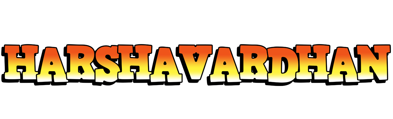 Harshavardhan sunset logo