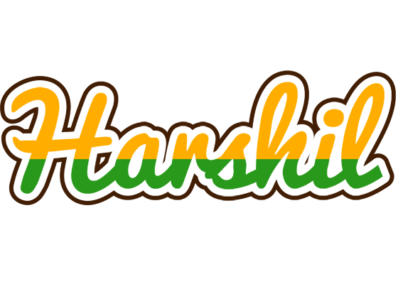 Harshil banana logo