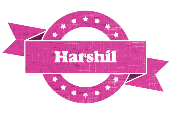 Harshil beauty logo