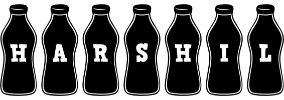 Harshil bottle logo