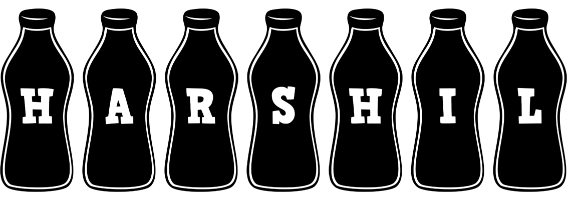 Harshil bottle logo