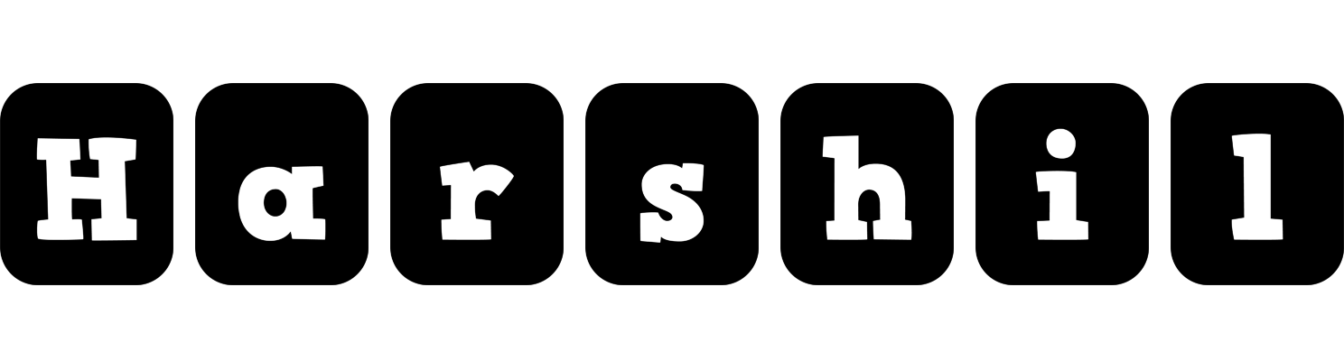 Harshil box logo