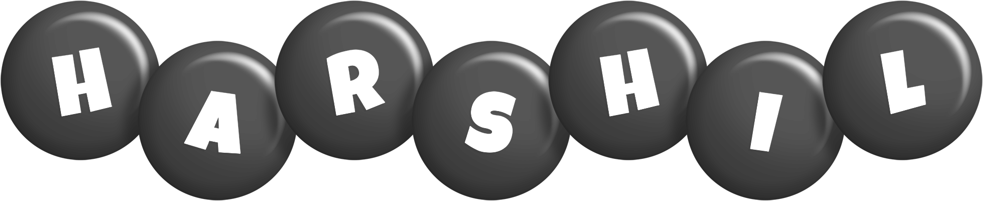 Harshil candy-black logo