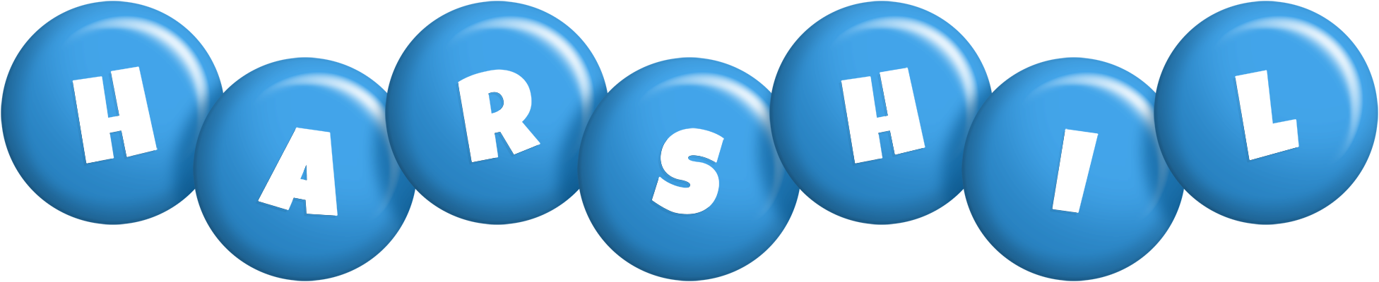 Harshil candy-blue logo
