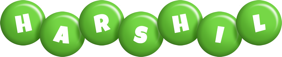 Harshil candy-green logo