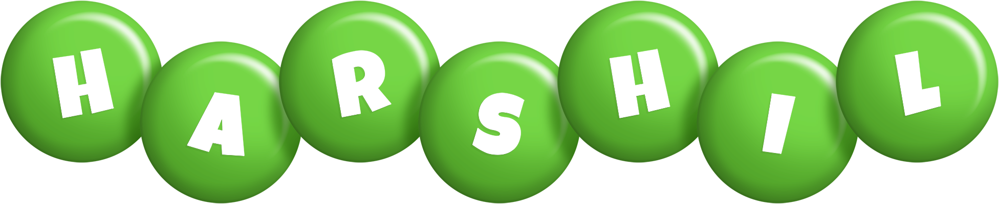 Harshil candy-green logo