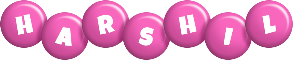 Harshil candy-pink logo