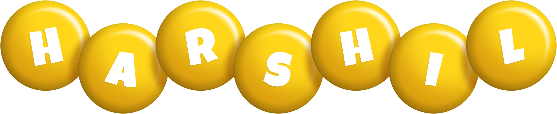 Harshil candy-yellow logo