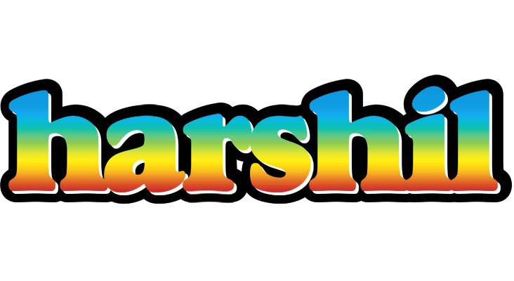 Harshil color logo