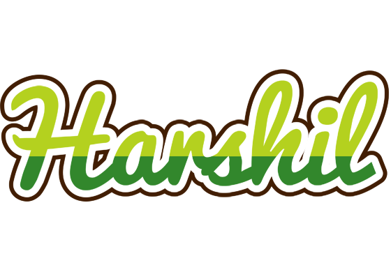 Harshil golfing logo