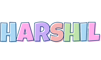 Harshil pastel logo