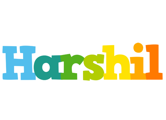 Harshil rainbows logo