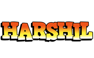 Harshil sunset logo