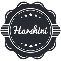 Harshini badge logo